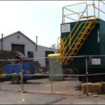 On-Site Discharge Water Frac Tank